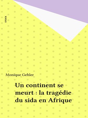 cover image of Un continent se meurt